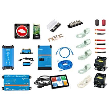 NAZ Large 24 Volt 50 Amp RV Inverter and Charging System Kit