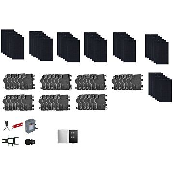 Grid-Tie Solar Power Kit With 19,580 Watts of Panels and Enphase IQ8A Microinverters