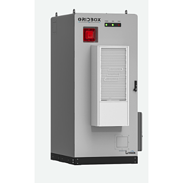 Lithion GridBox GB3 commercial battery energy storage system, 120 kWh 4-module DC-only BESS in outdoor IP55 enclosure