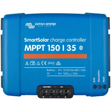 Victron Energy SmartSolar MPPT 150/35 Solar Charge Controller up to 48VDC at 35 Amps