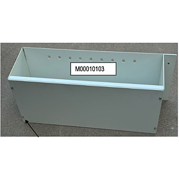 Solis stainless steel wire cover for S5-GC 75K to 125K three-phase grid-tied inverters, RAL9016 finish