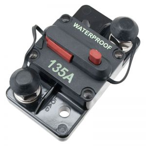 Manual Reset 135A Waterproof Circuit Breaker for 12/24 Volts | NAZ