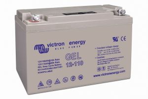 opslag plastic Gooi Victron Energy 12V/110Ah VRLA GEL Deep Cycle Battery | NAZ Solar Electric