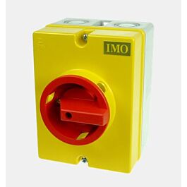 IMO PE69-4032 4 Pole, 32 Amp Isolator Encloser Switch | NAZ Solar