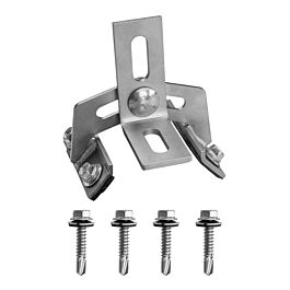 Quickbolt RibRider 17767 Adjustable Solar Mount | NAZ Solar Electric