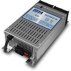 Iota DLS-240-27-40: 240 Volt AC Input, 24 Volt 40 Amp Battery Charger  Without IQ4