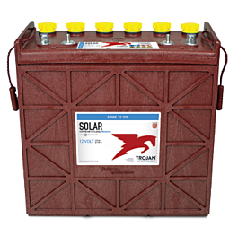 サイバー・バリアートロン SO1JP006 Trojan Solar SPRE 12 225 12 Volt 225 Ah Deep Cycle Battery | NAZ