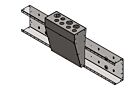 Blendtron Power Products ATR-AIO Angled Tray Assembly For Midnite Solar AIO Inverter
