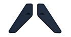 IronRidge CTR-CAP-01-B1 Contour End Caps (L-R Pair)
