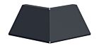 IronRidge CTR-OUT-01-B1 Contour Corner Cap, Outer