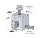 S-5! S-5-S Mini Clamp For Popular Snap-Together Roof Profiles