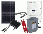 Grid-Tie Solar Power Kit with 14800 Watts of Panels and 11400 Watt Solar Edge HD-Wave Inverter
