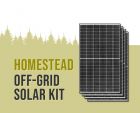 Off-Grid Solar Power Kit With 6,660 Watts of Panels and 8,000 Watt 48VDC Inverter/Charger