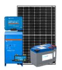 RV Solar Kit Turnkey System - 660W Solar Array, 2000VA Victron 12V MultiPlus, 200Ah Discover Lithium, System Monitoring, Wiring & Breakers
