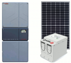 Off-Grid & Grid-Tie 5760 Solar Kit with 5000 Watt 48VDC Inverter & Lithium Battery