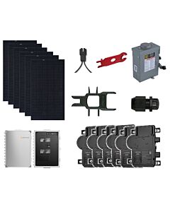 Grid-Tie Solar Power Kit With 2670 Watts of Canadian Solar CS6.2-48TM-445H Panels and Enphase IQ8A Microinverters