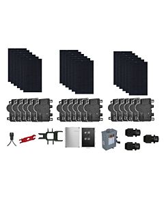 Grid-Tie Solar Power Kit With 8,010 Watts of Panels and Enphase IQ8A Microinverters