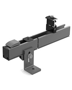 Tamarack Solar Flush Mount Kits 2.3 Black Rail 93-inch &ndash; 8 Rail Kit