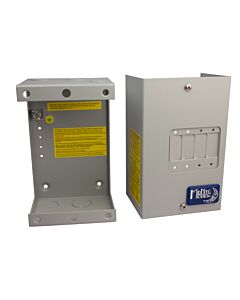 MidNite Solar MNEDCQUAD Enclosure for 1-4 Panel Mount Breakers Open Box