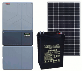 OutBack SkyBox Solar Kit 5850 Watt System With 5000 Watt 48VDC Inverter