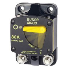 Bussmann MRCB 187080F-03-1 80 Amp DC Circuit Breaker With Switch