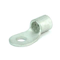 #4 AWG x 1/4" Stud Ring Connector Non-Insulated.