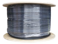 MNCAT5-600-FULLROLL Cat 5 cable sold in complete rolls of 1600 feet. MNCAT5-600 USE-2 Cable, Shielded, Double insulated, UV resistant, Direct burial.