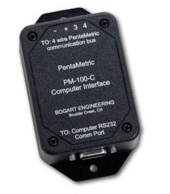 Bogart PM-100-C-RS232 PentaMetric Computer Interface Unit For RS232
