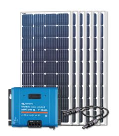 RV Solar Kit Charging System - 1200W Solar Array, 85A Victron Charge Controller, Wiring & Breakers
