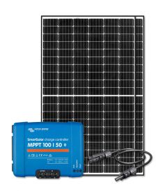 RV Solar Kit Charging System - 660W Solar Array, 50A Victron Charge Controller, Wiring & Breakers