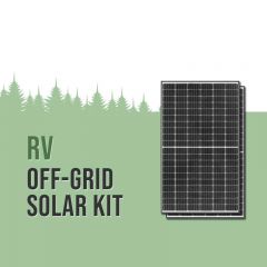RV Class A 24V Solar Kit - 1480W Panels, 5000VA Inverter, 11.4kWh Lithium Batteries & Alternator Charging