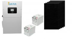 Sol-Ark Power kit with 9480 watts of PV and 14.8 kWh of Discover AES LiFePO4 Battery Storage