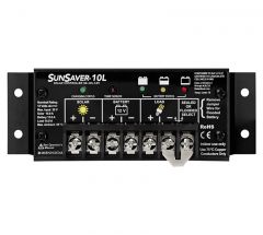 SunSaver 10 Amp 12 Volt Solar Charge Controller With LVD