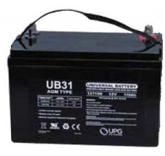 Universal Battery UB31 100Ah AGM Battery