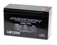 Universal Battery 40749 9 Amp-hours 12V AGM Sealed Battery