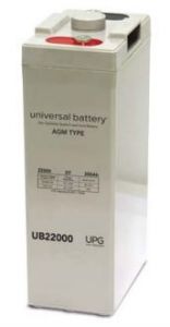 Universal Battery 45797 200 Amp-hour 2 Volt I8 Terminal Sealed AGM Battery