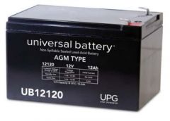 Universal Battery D5775 12 Amp-hours 12V F2 AGM Sealed Battery