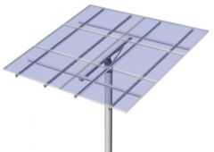 Universal Top of Pole Mount for Six Type G Solar Modules