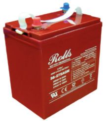 Surrette 6 Volt Sealed S6-275 AGM Deep Cycle Battery 250 Amp-hour