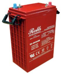 Surrette 6 Volt Sealed S6-460 AGM Deep Cycle Battery 415 Amp-hour