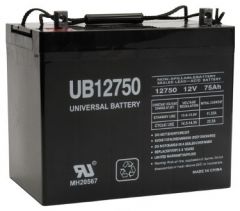 Universal Battery 75 Amp-hours AGM Sealed Battery