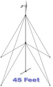 Primus Wind Power 45 Foot AIR Guyed Tower Kit