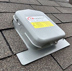 SolaDeck 0599B Flashed Roof Mount Metal Junction Box | NAZ Solar