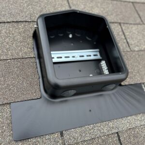 SolaDeck 0799-5B Original Flashed Roof Mount Metal Junction Box