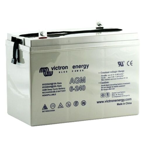 VICTRON エレクトーン Victron Energy 6 Volts 240 Amp-hour AGM Deep Cycle Battery | NAZ