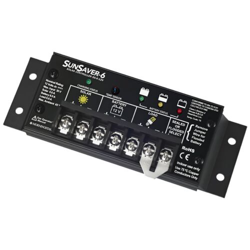 Morningstar SS-6-12V SunSaver Solar Charge Controller | NAZ Solar 