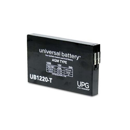 Universal Battery D2790 2 Amp-hour 12 Volt Sealed AGM Battery