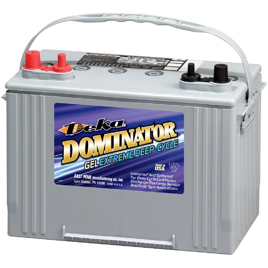 Deka 8G27M Gel 12V Deep Cycle Battery | NAZ Solar Electric