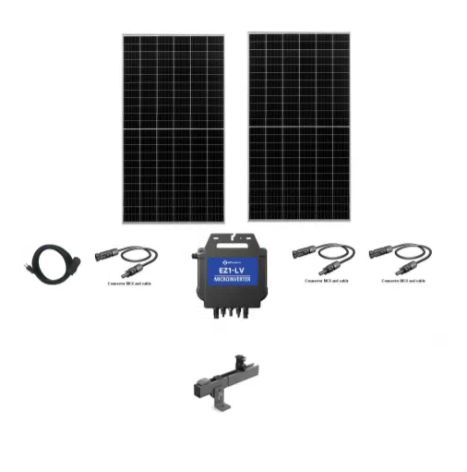 NAZ Balcony Solar Roof Mount Kit with APsystems EZ1 ...