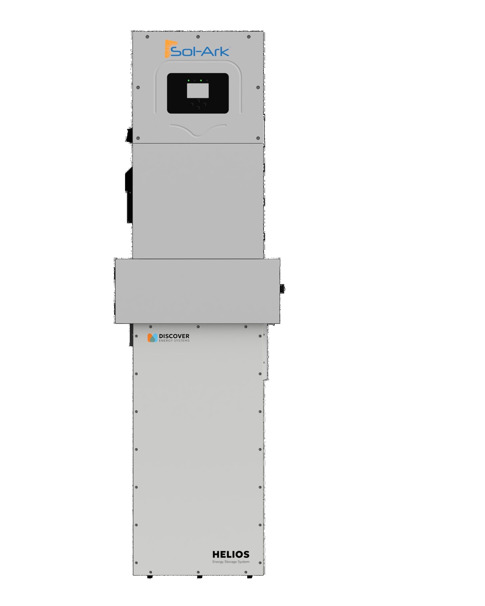 Whole Home Battery Backup - 16 kWh of Discover Helios batteries and 15kW Sol-Ark Inverter